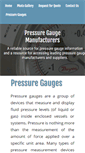 Mobile Screenshot of pressure-gauges.com